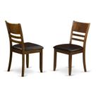 Cadeira East West Furniture LYC-ESP-LC Conjunto de material sintético 2