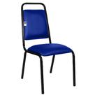 Cadeira Empilhável Para Hotelaria Linha Hotel Fremon Azul Cadeira Empilhável Para Hotelaria Linha Hotel Fremon Azul