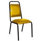 Cadeira Empilhável Para Hotelaria Linha Hotel Fremont Amarelo Cadeira Empilhável Para Hotelaria Linha Hotel Fremont Amarelo