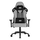 Cadeira Ergonômica DT3 Grigio, Até 130Kg, Com Almofadas, Reclinável, Descanso de Braço 1D, Cinza e Preto - 13373-7