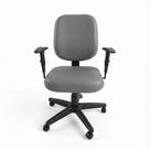 Cadeira Escritório Diretor Slin material sintético Ergonômica NR17 Reclinável Relax Giratória Pistão a Gás Com Rodinhas