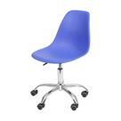 Cadeira Escritório Eames Giratória com Rodízio Dkr