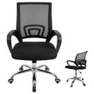 Cadeira Escritorio Ergonomica Giratoria Altura Ajustavel Confortavel para Estudos Casa Home Office Quarto Apoio Braço Cadeira Escritorio Ergonomica Giratoria Altura Ajustavel Confortavel para Estudos Casa Home Office Quarto Apoio Braço