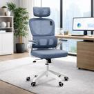 Cadeira Escritório Ergonômica Giratoria Elegance Granite RIJA