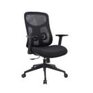 Cadeira Escritório Ergonômica NR17 c/ Braços e Apoio Lombar