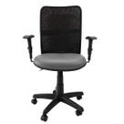 Cadeira Escritório Ergonômica NR17 Giratória Executiva Diretor Secretária Tela Mash New Pop Office Com Rodízios