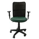 Cadeira Escritório Ergonômica NR17 Giratória Executiva Diretor Secretária Tela Mash New Pop Office Com Rodízios
