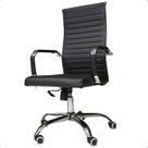 Cadeira Escritório Ergonômica Presidente Executiva Esteirinha Office Elegance Milano Preto
