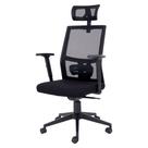 Cadeira Escritório Flex Presidente Giratória Ergonômica Tecido Respirável Mesh Apoio de Lombar 120Kg