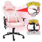Cadeira Escritório Gamer de Alto Conforto MOUNT com Rodinhas, Ajuste de encosto e Almofada Para Cabeça e Lombar Suporta até 150kg