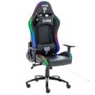 Cadeira Escritório Gamer Profissional Com Luz RGB LED Com Almofadas Ergonômicas e Base de Metal Suporta até 150kg Cadeira Escritório Gamer Profissional Com Luz RGB LED Com Almofadas Ergonômicas e Base de Metal Suporta até 150kg
