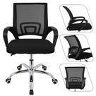 Cadeira Escritório Giratória Escrivaninha Secretária Arco Preto Ergonomica Escrivaninha Conforto e Elegância Cadeira Escritório Giratória Escrivaninha Secretária Arco Preto Ergonomica Escrivaninha Conforto e Elegância