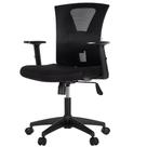 Cadeira Escritório Giratória NR-17 Diretor BLM0283 Blume Tela Mesh Preta Base Rodizio Nylon Preto