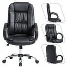 Cadeira Escritório Giratória Office Presidente Preta Estilo e Conforto para Seu Ambiente de Trabalho