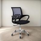 Cadeira Escritório Home Office Ergonômica Mesh Giratória 360º Tela Respirável E Braços