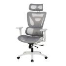 Cadeira Escritório NR-17 Presidente BLM162 Nexo Blume Tela Mesh Branco Base Rodizio PU