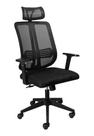 Cadeira Escritório Office Go Star Plus Preta Cogsp10p