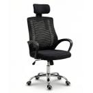 Cadeira Escritório Office Maat Brand Presidente Giratória Ergonômica Premium com encosto de cabeça