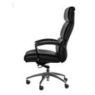 Cadeira escritorio presidente giratoria ergonomica braço preto