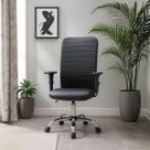 Cadeira Escritório Presidente Luxo Apoio Lombar Executiva Ergonômica NR17 Office Cromada Giratória Com Rodinha Esteirinha Preta Cadeira Escritório Presidente Luxo Apoio Lombar Executiva Ergonômica NR17 Office Cromada Giratória Com Rodinha Esteirinha Preta