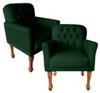 Cadeira Estofada Capitone Para Mesa De Jantar Stephany - Suede - Sv Decor