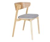 Cadeira Estofada Trento Natural Westwing