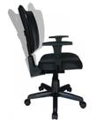 Cadeira Executiva Back System Be-one com Braços Reguláveis - Cor Preta - 33006 Cadeira Executiva Back System Be-one com Braços Reguláveis - Cor Preta - 33006