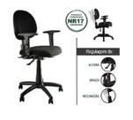 Cadeira Executiva Ergonomica Backsystem NR 17 Preta Cadeira Executiva Ergonomica Backsystem NR 17 Preta
