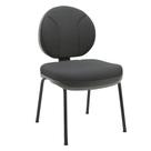 Cadeira Executiva Fixa Tecido Preto - Plaxmetal Cadeira Executiva Fixa Tecido Preto - Plaxmetal