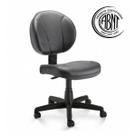 Cadeira Executiva PLUS COSTURADA s/ Braços - material sintético - COR PRETO - PLAXMETAL - 32979