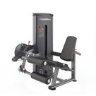 Cadeira Extensora Flexora Pr007 para Musculação Academia Treino de Pernas e Fitness - Cinza/preto