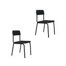 Cadeira Fit Fixa C/4 Pes 475 X 505 X 810 Mm C/2 Un. Corriente Cinza Corriente Cinza