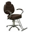 Cadeira Fixa Salão de Beleza Cabeleireiro e Barbearia Modelo Soft Base Estrela