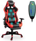 Cadeira Gamer 3 Níveis Reclinagem e 7 Pontos Massagem B/L