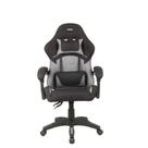 Cadeira Gamer Axion Preto e Cinza, Tecido, 62000188, MAXPRINT/DAZZ