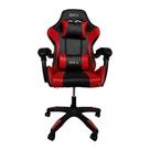 Cadeira Gamer BR-X Impact Red com Rotação 360o e Suporte Até 120kg Vermelho Cadeira Gamer BR-X Impact Red com Rotação 360o e Suporte Até 120kg Vermelho