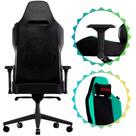 Cadeira Gamer Cor Verde Pcyes Mint Suporta Até 150Kg Confortável Com de Apoio Braço 4D Suporte Lombar Cadeira Gamer Cor Verde Pcyes Mint Suporta Até 150Kg Confortável Com de Apoio Braço 4D Suporte Lombar