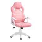Cadeira gamer duex infinite boost dx9002pw rosa e branco