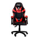 Cadeira Gamer ELG Drakon, Até 140 kg, Ajuste De Altura, Encosto Reclinavel, Braços Articulados, Preto e Vermelho - CH31BKRD
