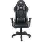 Cadeira Gamer Elite Pro, Preto e Cinza, 62000171, MAXPRINT/DAZZ MAXPRINT/DAZZ