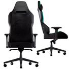 Cadeira Gamer Ergonômica Sentinel Mint Green Com Base de Metal Apoio de Braço 4D Almofada Magnética e Suporte de Lombar