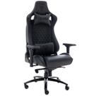 Cadeira Gamer Escritório Presidente premium Preta Suporta Até 180kg Com Base De Metal Clanm e Alto Conforto Cadeira Gamer Escritório Presidente premium Preta Suporta Até 180kg Com Base De Metal Clanm e Alto Conforto