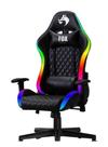 Cadeira Gamer Fox Racer Iluminação LED,Reclinável, até 130kg