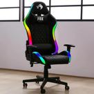 Cadeira gamer fox racer rgb pt ut-c1583l
