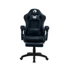 Cadeira Gamer Fox Racer Zerda com Apoio de Pés Preta - W20