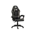 Cadeira gamer fox vulpes cinza