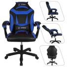 Cadeira Gamer Giratória Gamer XTreme Gamers Supra Preta e Azul Gaming