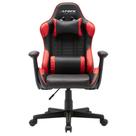 Cadeira Gamer Giratória Infantil Stock Car BlumeOffice Poliuretano (PU) Preto Vermelho Base Rodizio