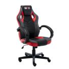 Cadeira Gamer Giratória Regulavel Quest Preto/Vermelho