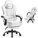 Cadeira Gamer GTPLAYER Predator para Pessoas Altas e Grandes, Ergonômica, Branca